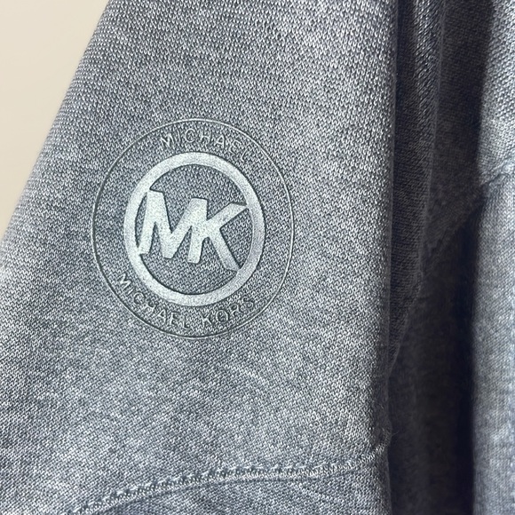 MICHAEL Michael Kors Quilted Duck Down Jacket Puffer Ladies Light Gray Size Med - Picture 7 of 13